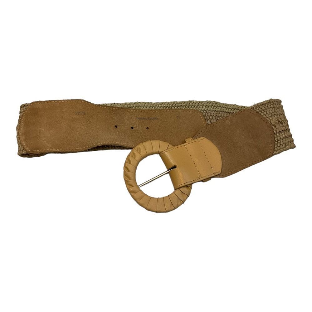 Bundle 3 Women Belt,Fashion Straw Woven Elastic Stretch Waist Band Leather Sz S. - Picture 3 of 11